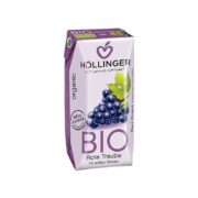 NEKTAR Z CZERWONYCH WINOGRON BEZ DODATKU CUKRÓW BIO 200 ml - HOLLINGER
