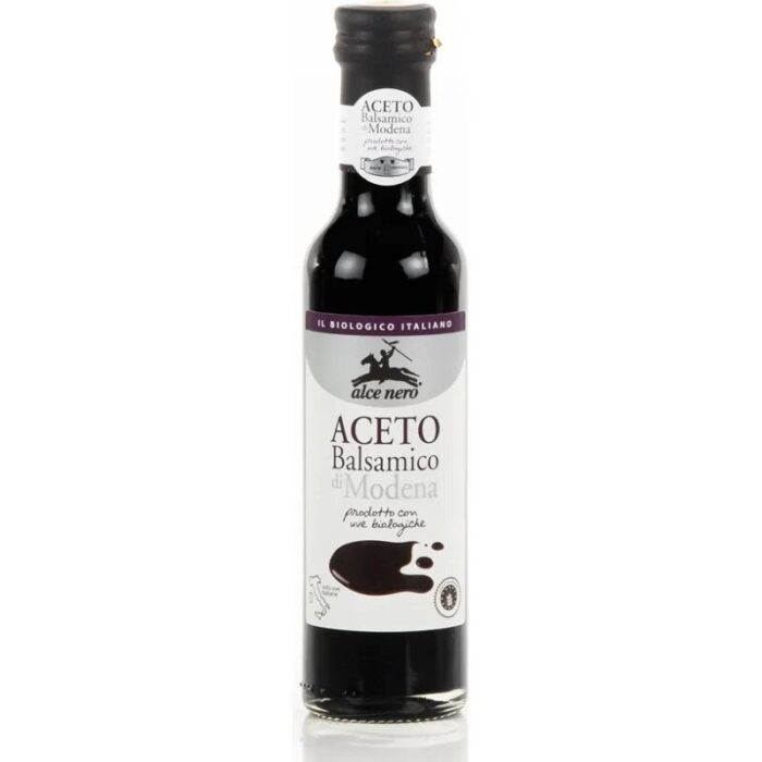 OCET BALSAMICZNY Z MODENY FILTROWANY BIO 250 ml - ALCE NERO - obrazek 1