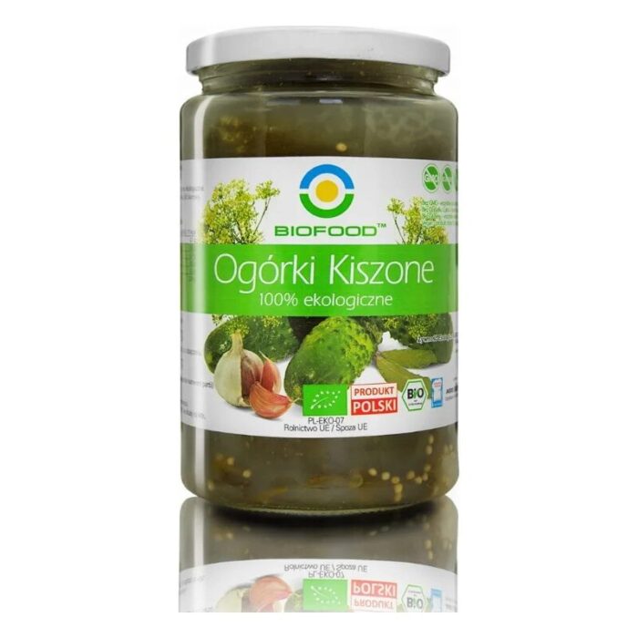 Ogórki kiszone 760g BIOFOOD BIO - obrazek 1