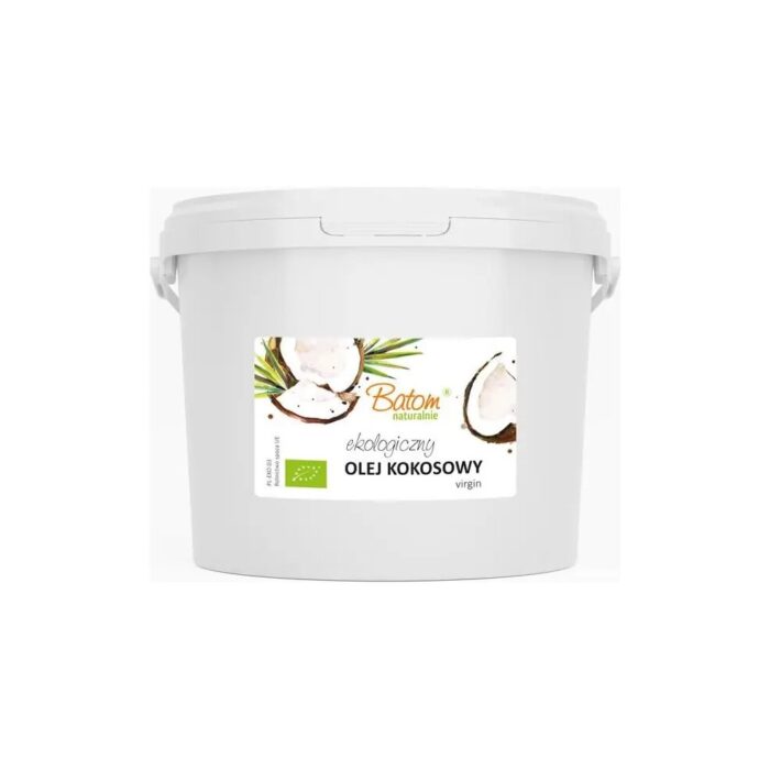 Olej kokosowy Virgin 10l BATOM BIO - obrazek 2