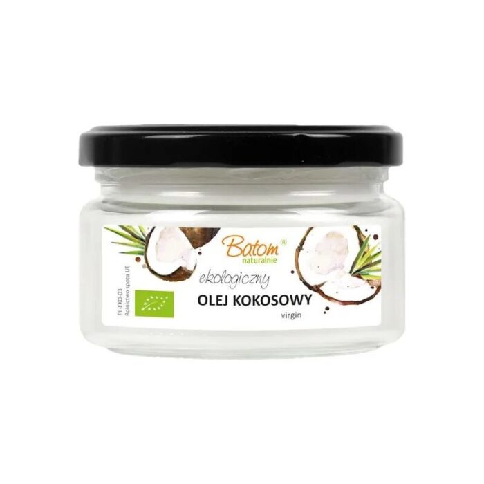 Olej kokosowy Virgin 200ml BATOM BIO - obrazek 1