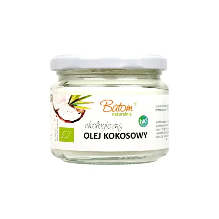 Olej kokosowy bezzapachowy 250ml BATOM BIO - obrazek 2