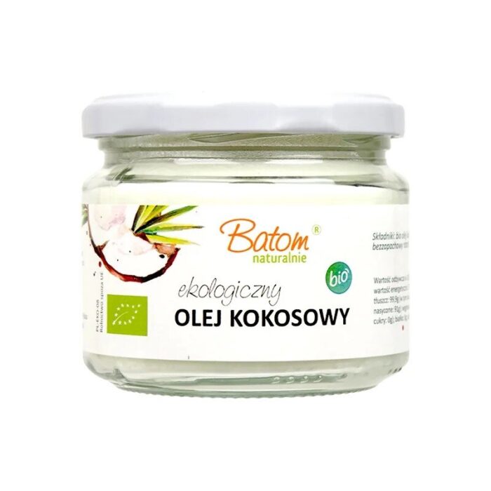 olej-kokosowy-bezzapachowy-250mlbatombio-2.jpg Olej kokosowy bezzapachowy 250ml BATOM BIO - obrazek 1