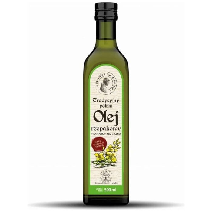 olej-rzepakowy-tloczony-na-zimno-specjaly-sw-antoniego-500ml-2.jpg Olej rzepakowy 500ml SPECJAŁY ŚW. ANTONIEGO - obrazek 1