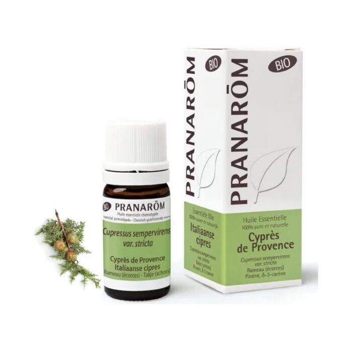 Olejek eteryczny cyprysowy Cyprys wiecznie zielony Cupressus sempervirens 5ml PRANARÔM BIO - obrazek 1