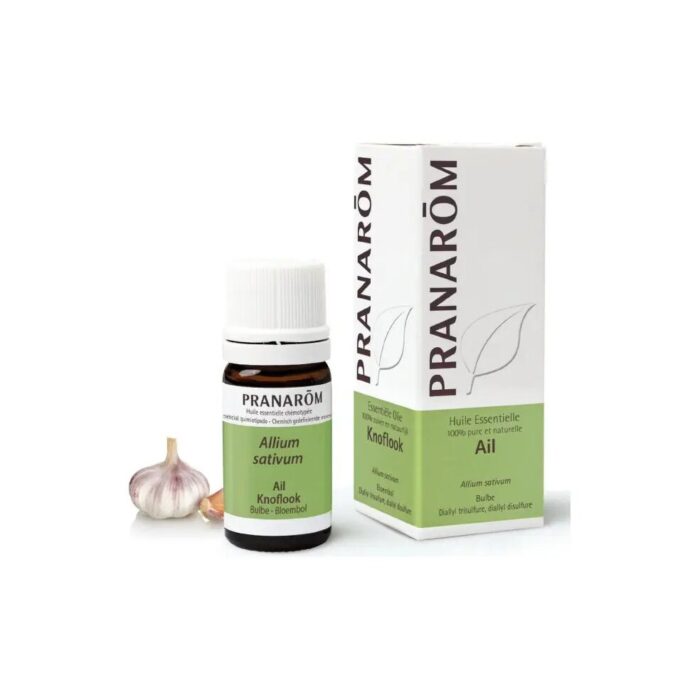 Olejek eteryczny czosnkowy Czosnek pospolity Allium sativum 5ml PRANARÔM - obrazek 2