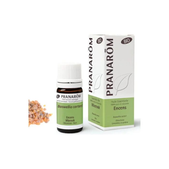 Olejek eteryczny kadzidłowiec Kadzidło Frankincense Olibanum Boswellia carteri 5ml PRANARÔM EKO - obrazek 2