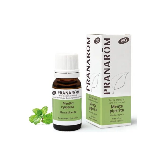 Olejek eteryczny miętowy Mięta pieprzowa Mentha x piperita 10ml PRANARÔM BIO - obrazek 2