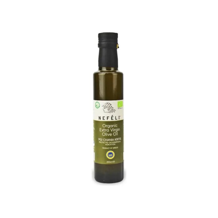 Oliwa z oliwek extra virgin grecka 250ml NEFELI BIO - obrazek 2