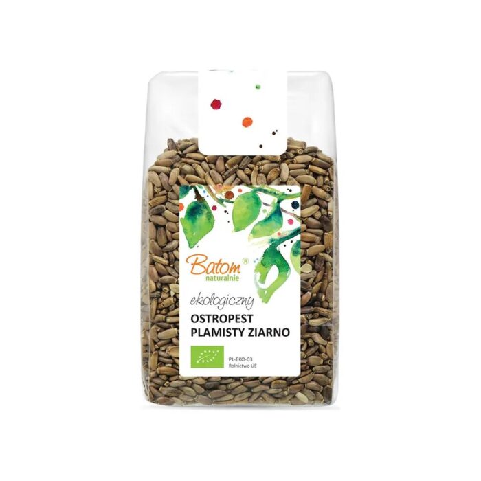 Ostropest plamisty ziarno 300g BATOM BIO - suplement diety - obrazek 2