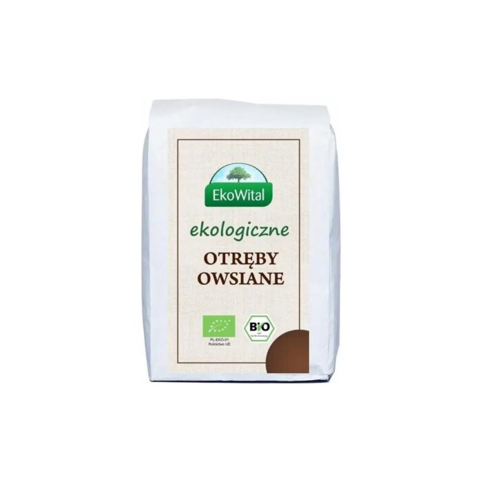Otręby owsiane 500g EKOWITAL BIO - obrazek 2