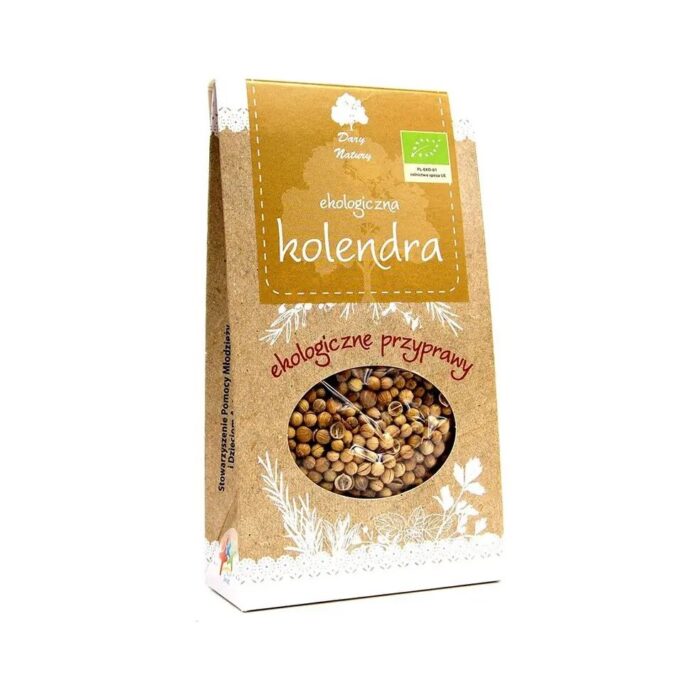 KOLENDRA ZIARNO BIO 30 g - DARY NATURY - obrazek 2