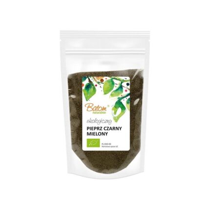 Pieprz czarny mielony 150g BATOM BIO