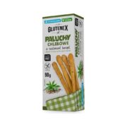 Paluchy chlebowe z nasionami konopi bezglutenowe 90g GLUTENEX - obrazek 2