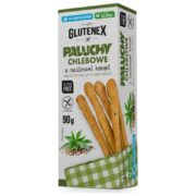 Paluchy chlebowe z nasionami konopi bezglutenowe 90g GLUTENEX