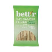 Paluszki owsiane z bazylią i oregano 50g BETTR BIO