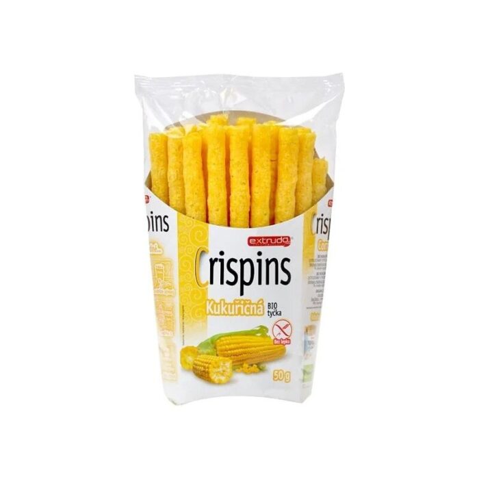 paluszki-kukurydziane-bezglutenowe-50gcrispinsbio-2.jpg Chrupki paluszki kukurydziane bezglutenowe 50g CRISPINS BIO - obrazek 1