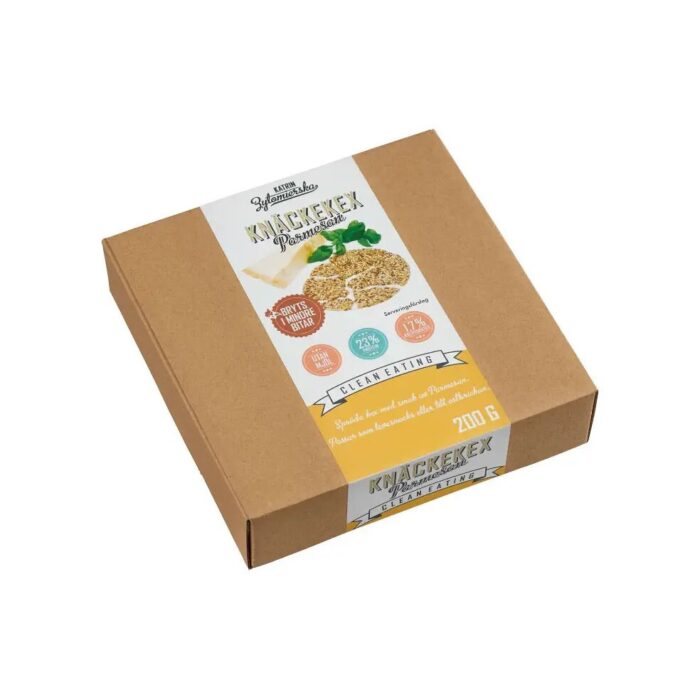 Pieczywo chrupkie KETO z parmezanem 200g CLEAN EATING - obrazek 2