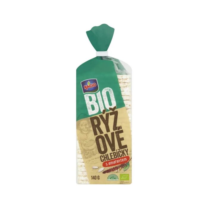 Pieczywo chrupkie ryżowe z amarantusem bezglutenowe 140g RACIO BIO - obrazek 2