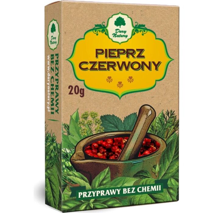 pieprz-czerwony-ziarnisty-20gdary-natury-2.jpg Pieprz czerwony ziarnisty 20g DARY NATURY - obrazek 1