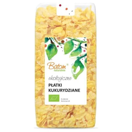 Płatki kukurydziane bez cukru 250g BATOM BIO