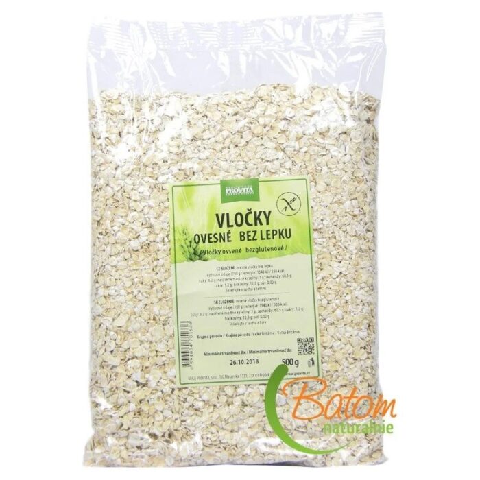 Płatki owsiane bezglutenowe 500g PROVITA - obrazek 1