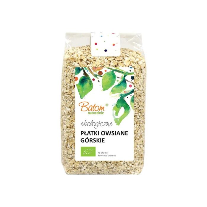 Płatki owsiane górskie 250g BATOM BIO - obrazek 2