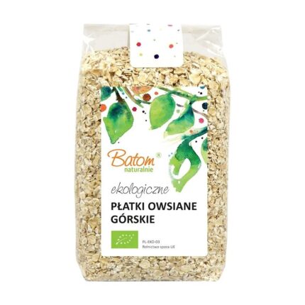 Płatki owsiane górskie 250g BATOM BIO