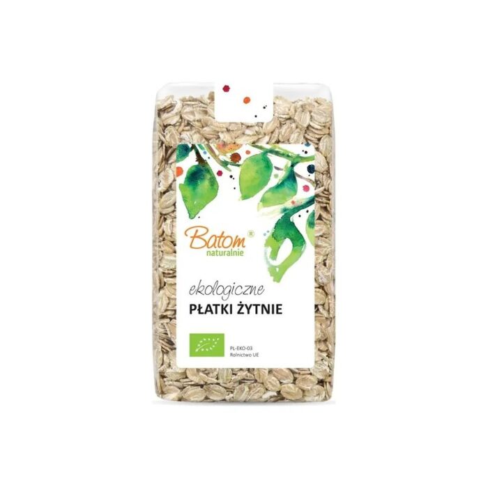 Płatki żytnie 250g BATOM BIO - obrazek 2