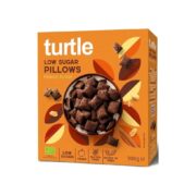 PODUSZKI ZBOŻOWE Z KREMEM Z ORZESZKÓW ZIEMNYCH NISKA ZAWARTOŚĆ CUKRÓW BEZGLUTENOWE BIO 300 g - TURTLE - obrazek 2