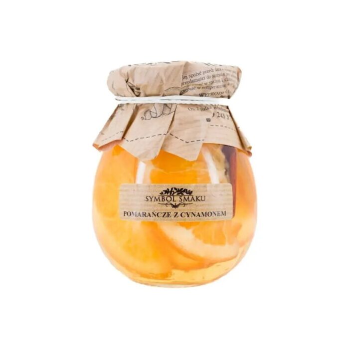 Pomarańcza w syropie z cynamonem 260g SYMBOL SMAKU - obrazek 2