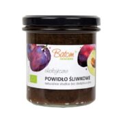 POWIDŁA ŚLIWKOWE BEZ DODATKU CUKRÓW BIO 340 g - BATOM