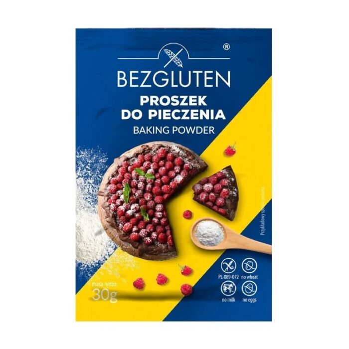 Proszek do pieczenia bezglutenowy 30g BEZGLUTEN - obrazek 1