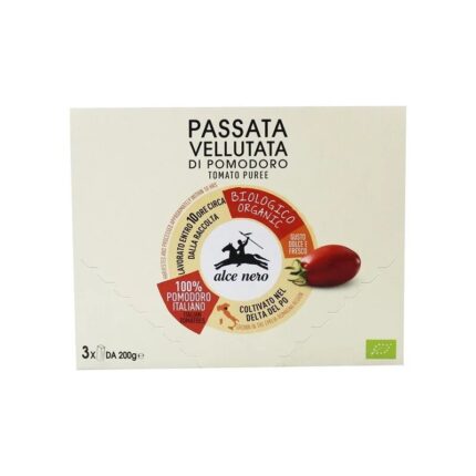 SOS POMIDOROWY PASSATA BIO (3 x 200 g) 600 g - ALCE NERO