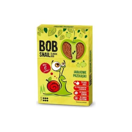Przekąska owocowa jabłko 60g BOB SNAIL