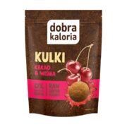 KULKI DAKTYLOWE KAKAO & WIŚNIA BEZ DODATKU CUKRÓW 58 g - DOBRA KALORIA