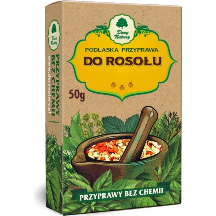 przyprawa-podlaska-do-rosolu-50gdary-natury-2.jpg PRZYPRAWA DO ROSOŁU BEZGLUTENOWA (PODLASKA) 50 g - DARY NATURY - obrazek 1