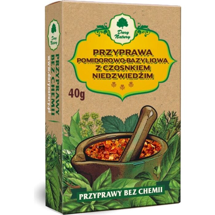 przyprawa-pomidorowo-bazyliowa-z-czosnkiem-niedzwiedzim-40gdary-natury-2.jpg Przyprawa pomidorowo- bazyliowa z czosnkiem niedźwiedzim 40g DARY NATURY - obrazek 1