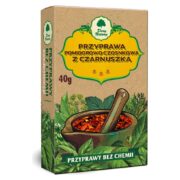 Przyprawa pomidorowo- czosnkowa z czarnuszką 40g DARY NATURY - obrazek 2