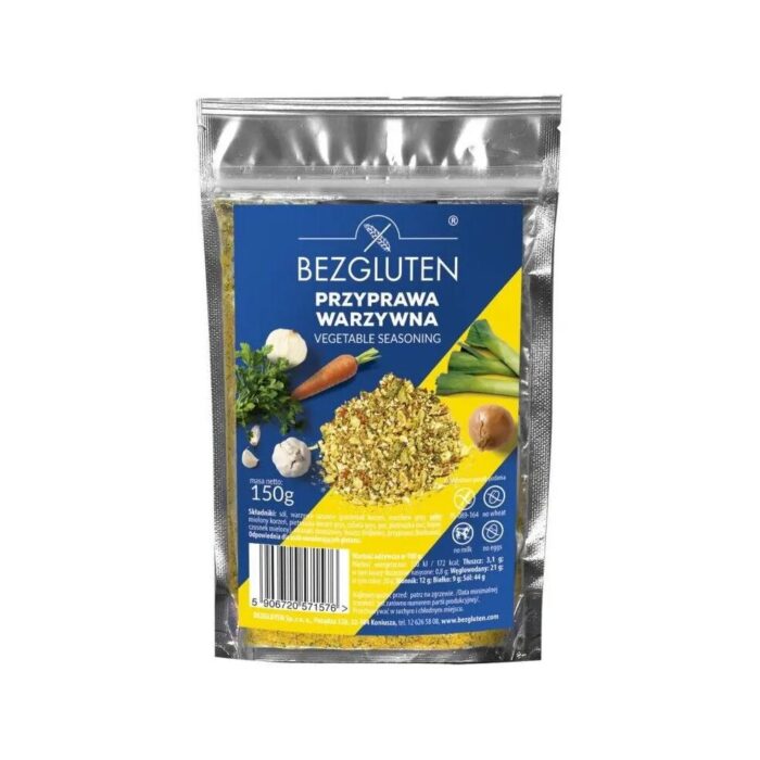 Przyprawa warzywna bezglutenowa 150g BEZGLUTEN - obrazek 2