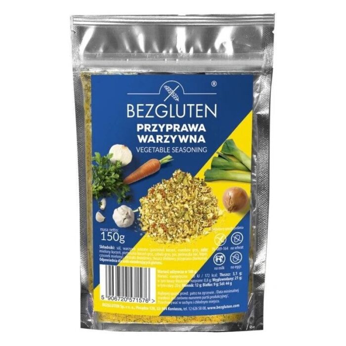 Przyprawa warzywna bezglutenowa 150g BEZGLUTEN - obrazek 1