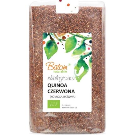Quinoa / komosa ryżowa czerwona 1kg BATOM BIO