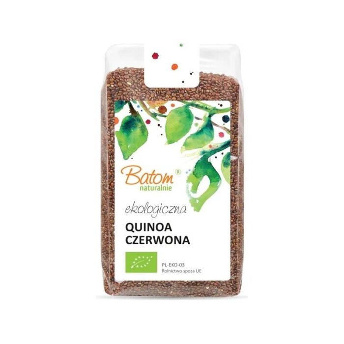 quinoa-komosa-ryzowa-czerwona-250gbatombio-2.jpg Quinoa komosa ryżowa czerwona 250g BATOM BIO - obrazek 1