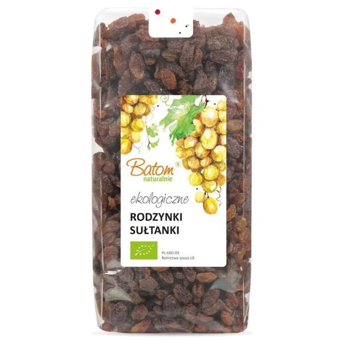 rodzynki-sultanki-1kgbatombio-2.jpg Rodzynki sułtanki 1kg BATOM BIO - obrazek 1