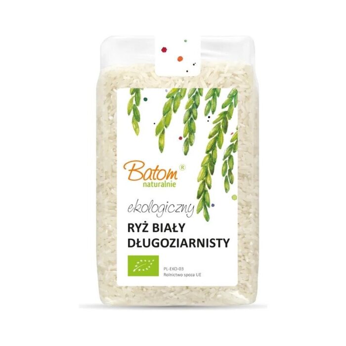 ryz-bialy-dlugoziarnisty-500gbatombio-2.jpg Ryż biały długoziarnisty 500g BATOM BIO - obrazek 1