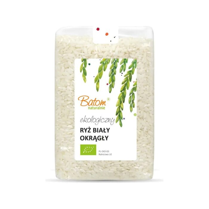 Ryż biały okrągły 1kg BATOM BIO - obrazek 2