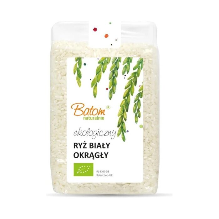 Ryż biały okrągły 500g BATOM BIO - obrazek 1