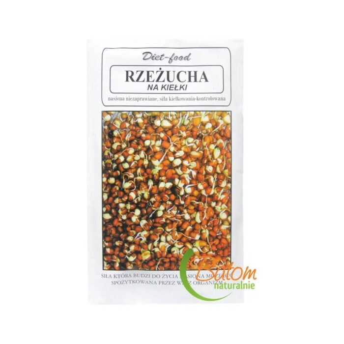 Rzeżucha nasiona 80g DIET-FOOD - obrazek 2