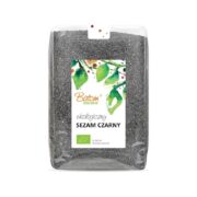 Sezam czarny niełuskany 1kg BATOM BIO - obrazek 2