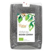 Sezam czarny niełuskany 1kg BATOM BIO